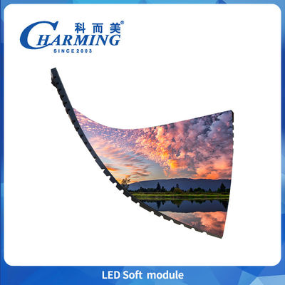 Su geçirmez Tam Renkli Yumuşak İçeride LED Ekran Modülleri Otel için Ön Temizlik ile LED Ekran