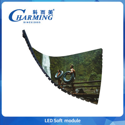 3840-7680Hz Yüksek tazeleme hızı Güçlü manyetik emici kurulum P2 P2.5 P3 P4 Esnek Yumuşak LED Modülü Pantalla Event için LED