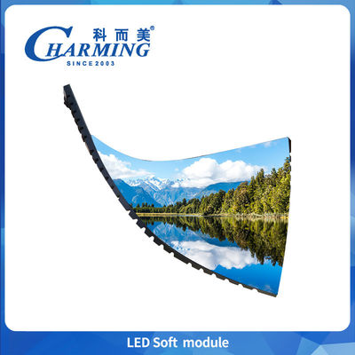 3840-7680Hz Yüksek tazeleme hızı Güçlü manyetik emici kurulum P2 P2.5 P3 P4 Esnek Yumuşak LED Modülü Pantalla Event için LED