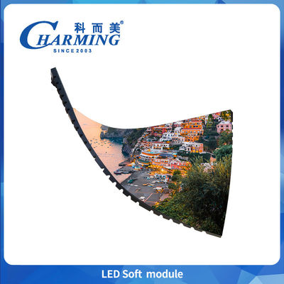 320×160×7.5MM Esnek LED Ekran Modülü 270g Işık P2 P2.5 P3 P4 Dahili LED Ekran Modülü Olay Led Ekran