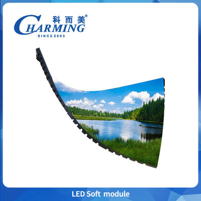 Fabrika Fiyatı P4 Led Yumuşak Modülü İçerideki Ekran Vedio Duvar Ekranı Ağırlığı 255g 256*128MM SMD2020 Reklam Ekranı