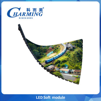 Bright And Colorful Indoor 2.5mm Led Soft Modules P2.5 Flexible Led Digital Screen For Nightclub Design (Gece Kulübü Tasarımı İçin Yumuşak Yönlendirilen Yumuşak Yönlendirilen P2.5 Yumuşak Yönlendirilen Dijital Ekran)