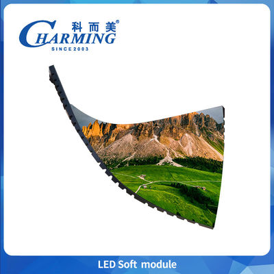Led Yumuşak Modül Yumuşak Sahne Led Ekran Kiralama İçeride Esnek Enerji Koruma Düşük Gecikme