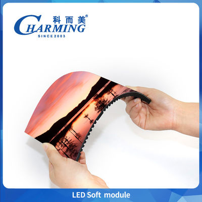 LED Yumuşak Modül LED Ekran Yüksek Yeniden Yükleme Hızı Çevre Karşıtı Işık Ekran Özelleştirilebilir Esnek