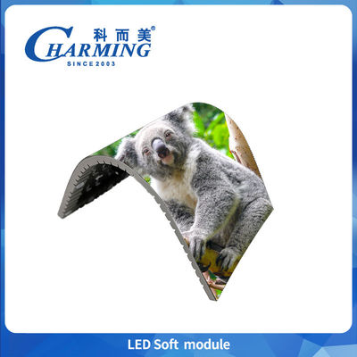 İç mekan SMD Tam Renkli LED Ekranı P2 P2.5 P3 P4 Esnek LED Panel Rgb Eğimli Esnek Led Taşıma Panosu Reklamlar İçin Yumuşak LED Modülü