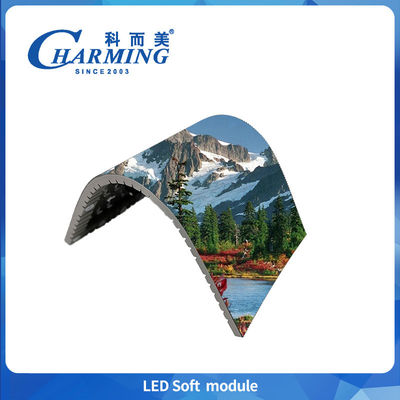 320x160 İç mekan Led Yumuşak Modülü P2 P2.5 P3.076 7680 Sanatsal Formlar İçin Yüksek Yenilenme Hızı Modülü Ekranı