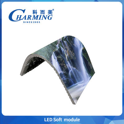 Tam Renkli P1.86/P2/P2.5/P3.076 Kapalı Led Yumuşak Modülü Silindirik Ekran için Yüksek Parlaklık 800hz