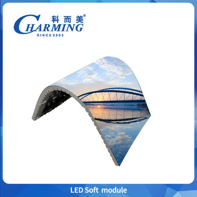 4k P2 P2.5 P3.076 İç mekan Led Yumuşak Modülü 400-800 Yüksek Parlaklık Rgb Led Esneklik Ekranı