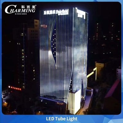 U38 RGB Led Tube Light DC24V Dış Projeler için 140° Görünüm
