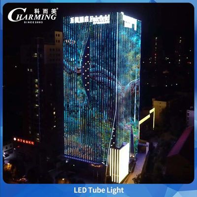 Alüminyum SMD5050 IP65 Dış Su geçirmez LED Tüp Işığı Ticari Büyük Bina için
