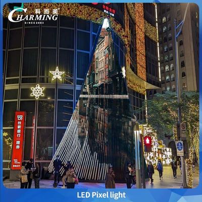 Piksel Işık Rgb Led Pikseller 30mm Çap IP66 RGB Led Piksel Işık İç Mekan Dış Mekan Dekorasyon Aydınlatma Binalar Köprüler