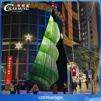 Köprüler için Düşük Güçlü Düz Şeffaf IP66 Dış Mekan Led Piksel Işığı