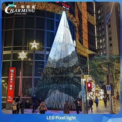 Piksel Işık Rgb Led Pikseller 30mm Çap IP66 RGB Led Piksel Işık İç Mekan Dış Mekan Dekorasyon Aydınlatma Binalar Köprüler