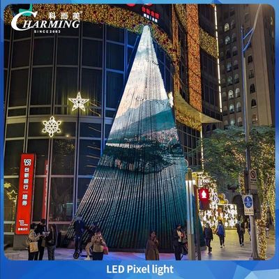 Toptan LED Piksel Işık 30mm IC 24V LED Su Geçirmez Akıllı Piksel Işıklar