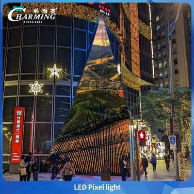 Büyüleyici 2025 Yeni Nesil LED Piksel Işık 40D 40×27.3mm IP66 Su geçirmez PC Konumu Turistik Etkileyici Işık Mimarlık Dekorasyonu