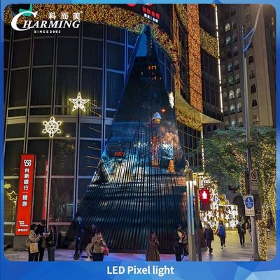 30mm Rgb Dc24v Nokta Piksel Dış Mekan Led Nokta Dmx Piksel Led Nokta Işık Cephe Binası İçin