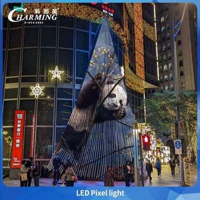 Büyüleyici 2025 Yeni Yenilik Ürünü Led Pixel Light 40D 40*27.3MM PC Malzemesi IP66 Turistik Etkinlikler Dekorasyon