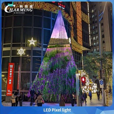 Büyüleyici LED SMD3535 DMX Yapıştırıcı dolu Su geçirmez LED Piksel Işığı Uzaktan Kumanda Fonksiyonu