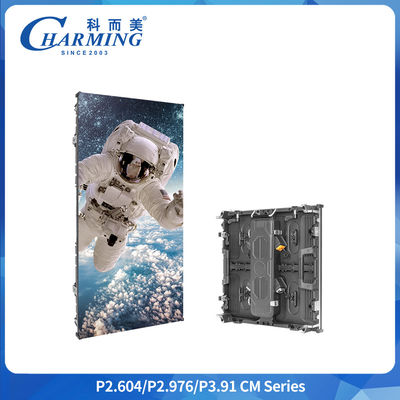 Dış LED Kiralık ekran Alüminyum alaşım kabin IP65 7680Hz Enerji tasarrufu çeşitli şekiller