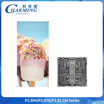 P2.6 IP65 Dışarıda Kiralık LED Ekran Dolabı 500x500mm 6.4kg