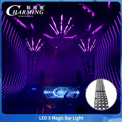 LED X Magic Bar'ın Işıltılı Işıkları Mükemmel Bir Eğlence Atmosferi Yaratır Modüler Tasarım LED X Magic Bar RGB LED Piksel Bar Eğlence Etkinliği İçin