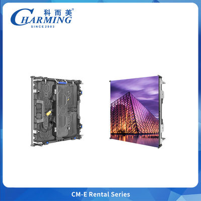 Kabine güç kablosu entegrasyonu Konsert Sahne etkinliği için Dışarıda Kiralık LED Ekran