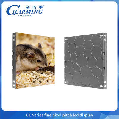 Haber Stüdyosu Arka Plan Duvar HD P1.53 İç Mekana Montajlı Sürükleyici LED Panel Ekranı