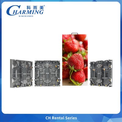 7.9kg Açık hava P3.91CH Serisi Sahne konserleri için Eğimli/Eğilimli/Düz açılı kabine