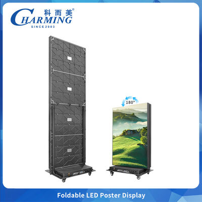 7680Hz Led Poster Ekran P2.5 Katlanabilir İç Mekan Ön Bakım GOB ile