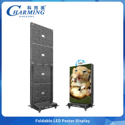 GOB Prosesi LED Poster Ekranı P2 Katlanabilir İçeride Fabrikadan Ön Bakım