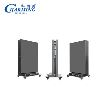 GOB Process P1.86 Foldable LED Poster Screen Easy to Debug for Indoor Advertising