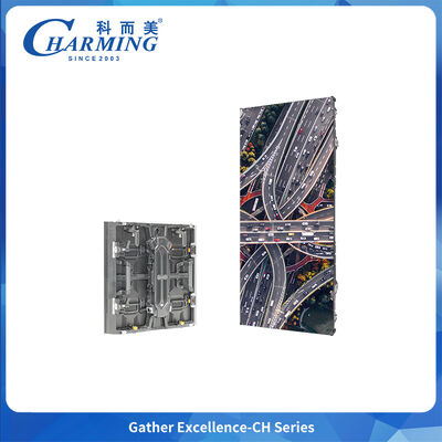 CH Serisi Dış LED Video Duvarı, Ön ve Arka Bakım, Esnek ve Eğri Tasarım ve Kiralama ve Etkinlikler için 7680Hz Yeniden Yükleme Hızı