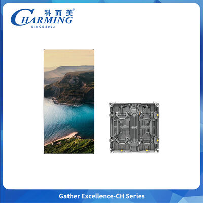 Rental LED Display lightweight P3.91 flexible cabinets with front rear access and reinforced die cast aluminum frame providing cooling