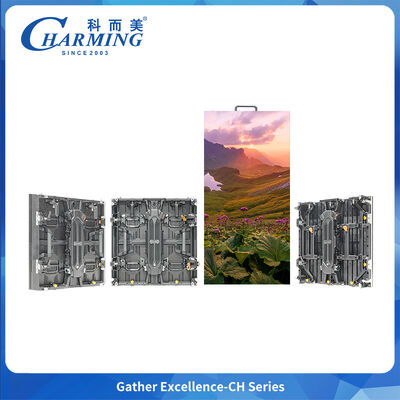 P3.91 7680Hz Yenileme Hızı ile Dış LED Video Duvarı IP65 Su geçirmez ve Canlı Ekranlar için 3500CD/m2 Parlaklık