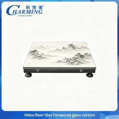 Hızlı Kabine Montajı ve Demontajı P2.6 Dans Yeri LED Tempered Glass Kapak