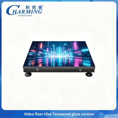 7680Hz Tempered Glass Cover and Potting Process Dance Floor Wear-resistant for Wedding