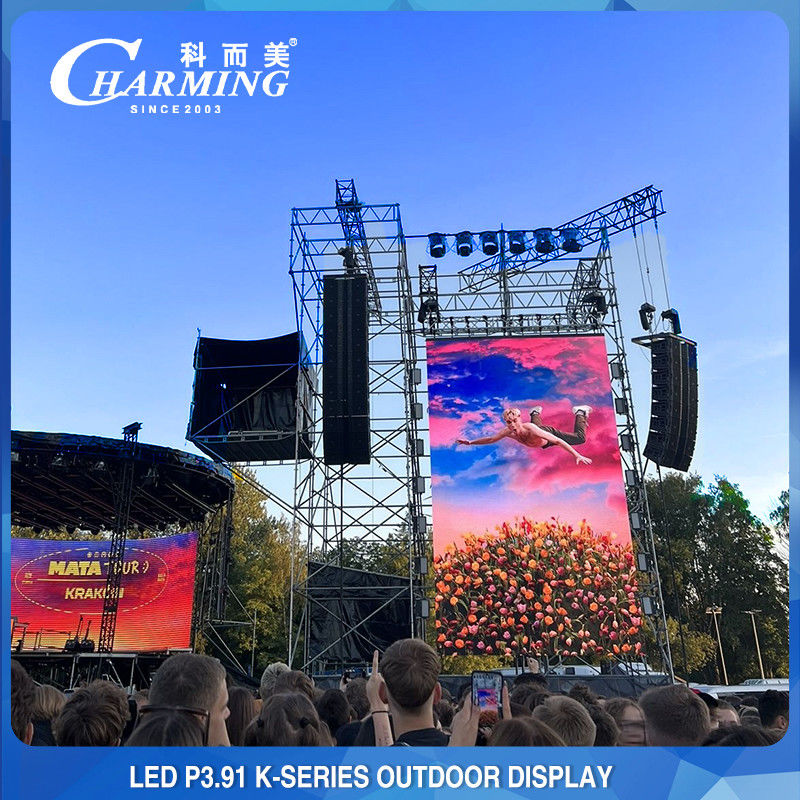 Livehouse Sahne Konser Kiralama için Akıllı Işık Şeridi P3.91 LED Ekran
