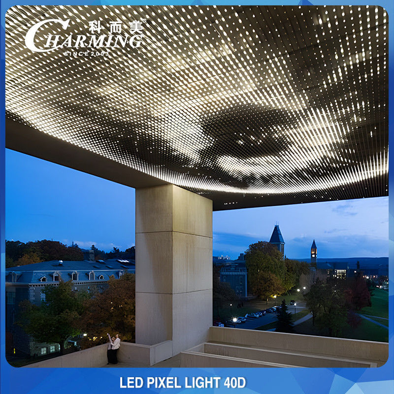 RGB 40D LED Nokta Işık Kaynağı IP65 Bina Duvar Ön Aydınlatma Dekorasyonu
