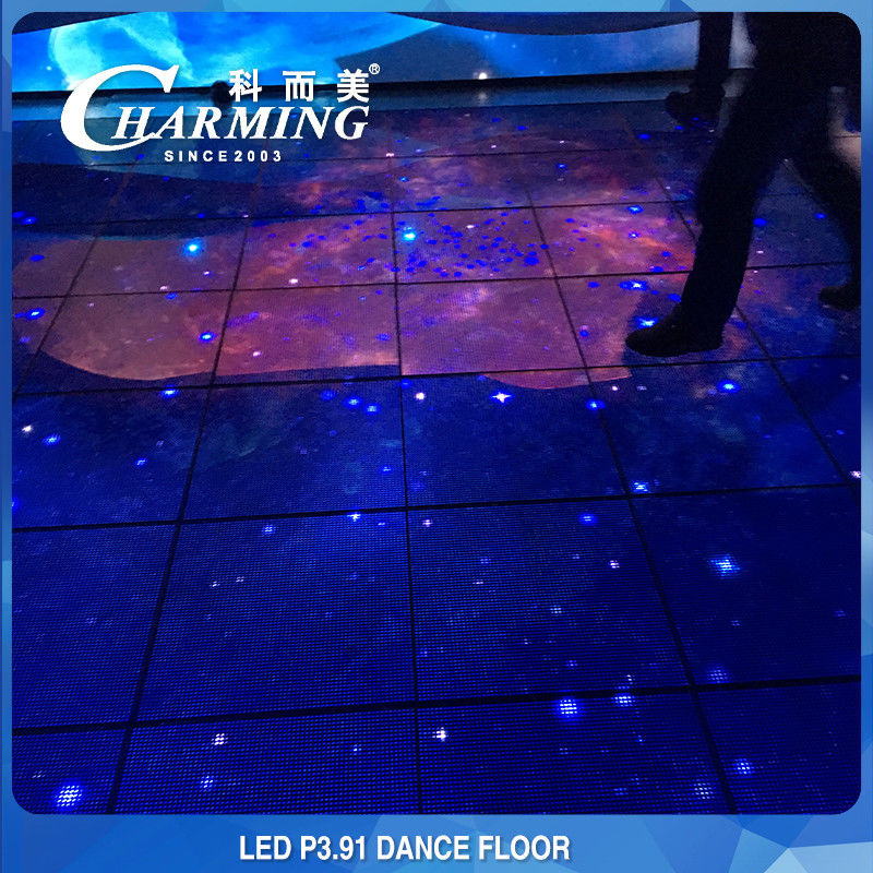 LED Yer Plakası Ekran Paneli RGB Led Yer Plakası Ekranı Su geçirmez IP65 3840Hz Destek Çöpçatanlık Dans Gösteri