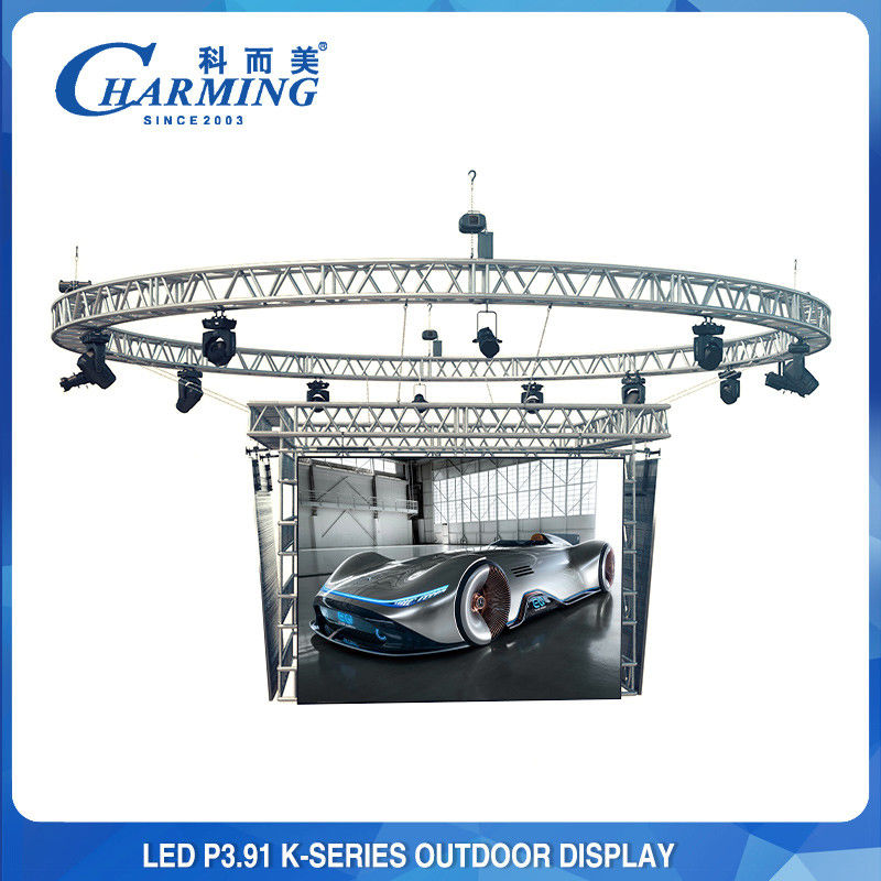 Sahne Gösterisi Kiralama 3840Hz için Konser P3.91 Dış Mekan LED Video Duvar Ekranı