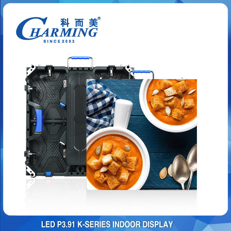2.6MM piksel pitch iç mekan LED ekran 13.5Kg hafif kabin ağırlığı ve alüminyum alaşım malzemesi ile