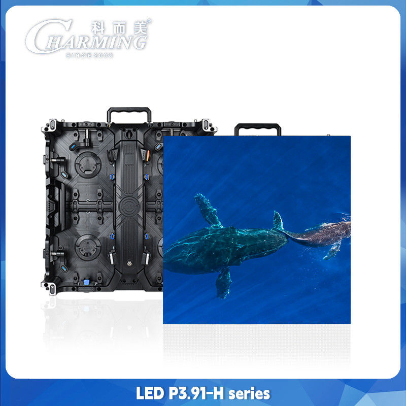 Dışarıda Kiralık LED Ekran Alüminyum Alaşım P3.91 Tam Renkli LED Video Duvarı