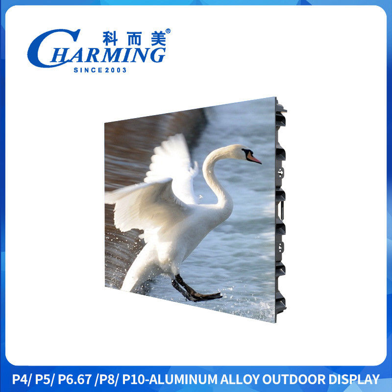 P4/P5/P6.67/P8/P10 PCB Devre Kutusu Alüminyum Alaşım 10%~90%RH Dış 320*160mm Dış Ekran Ekranı ≥1920Hz