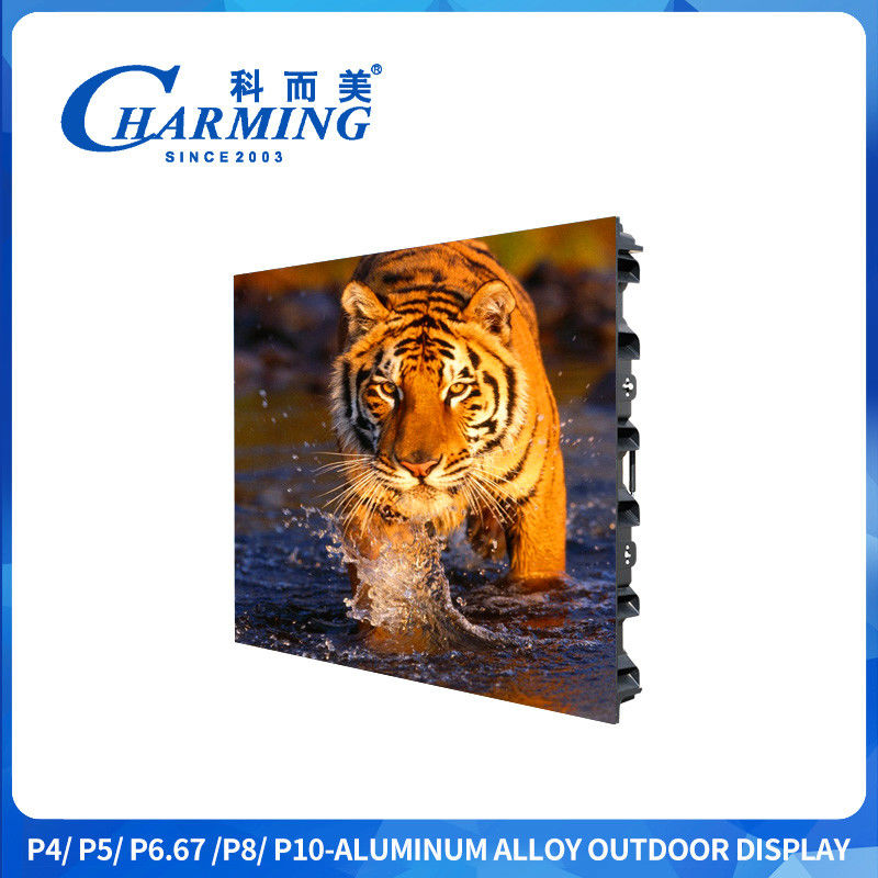 LED Ekran Reklam Tahtası P6 Sokak Montajlı 960x960MM LED Ekran P4 Video Dış Ekranı