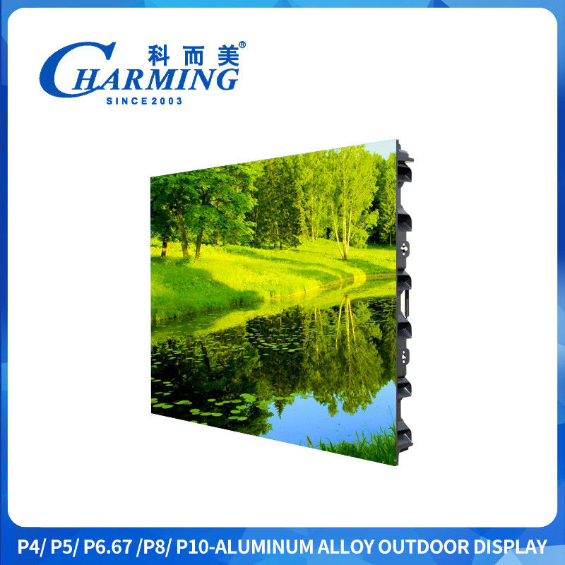 3d P4 Dış LED Ekran 960x960mm 240x240 çözünürlüğü ile Dış LED Ekran Reklam