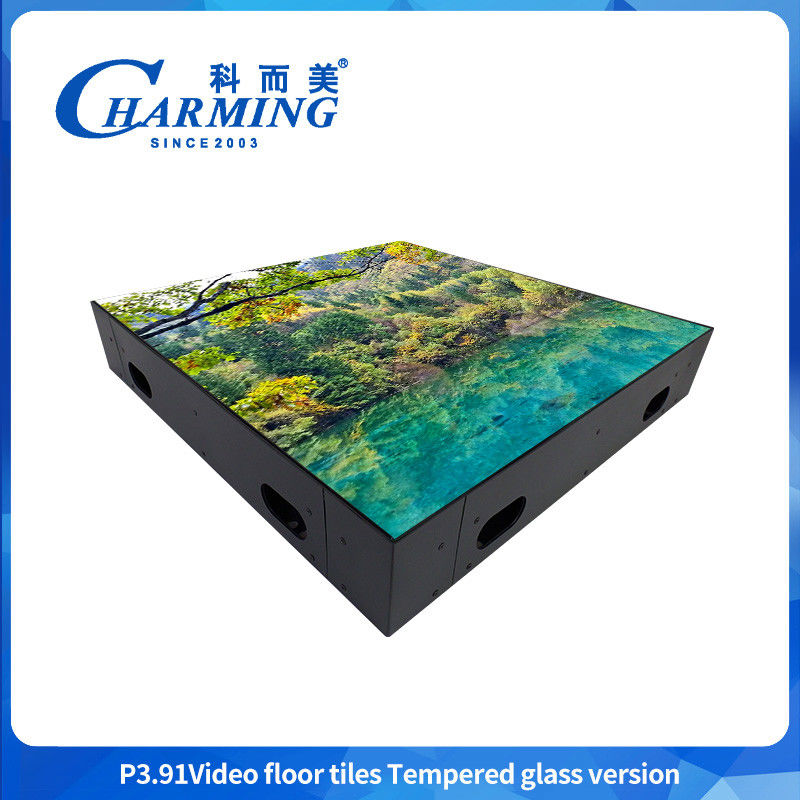 500X500Mm Kapalı P3.9 Etkileşimli Sahne Dans Yeri LED video duvarı Ekran Video Plakalar Ekran Bar Etkinlikleri için Ticaret Fuarı