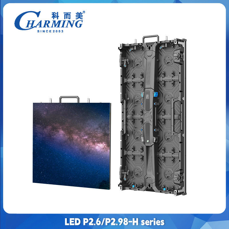 500*1000 İçeride Dışarıda Alüminyum Kiralık LED Ekran Sahne LED Panel 3840hz P2.976