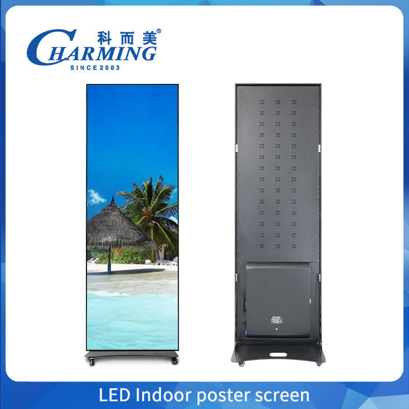 P2.5 LED Video Ekranı Taşınabilir 4k LED Ekran Özel Boyutlu Kapalı Led Poster Reklam Ürün Gösterisi
