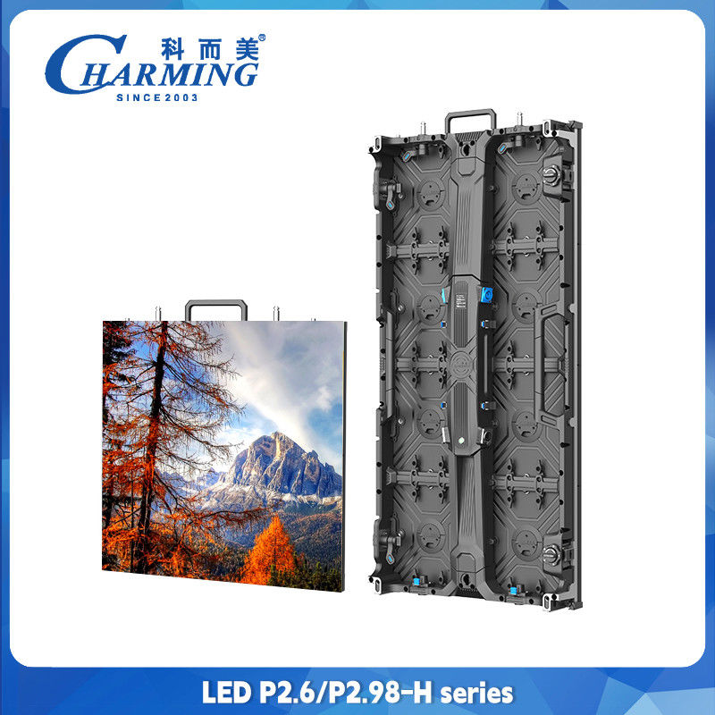 Dışarıda LED Ekran Duvarı P2.6 P3.91 P4.81 Tam Renkli Kiralık LED Ekran 500x500mm 500x1000mm