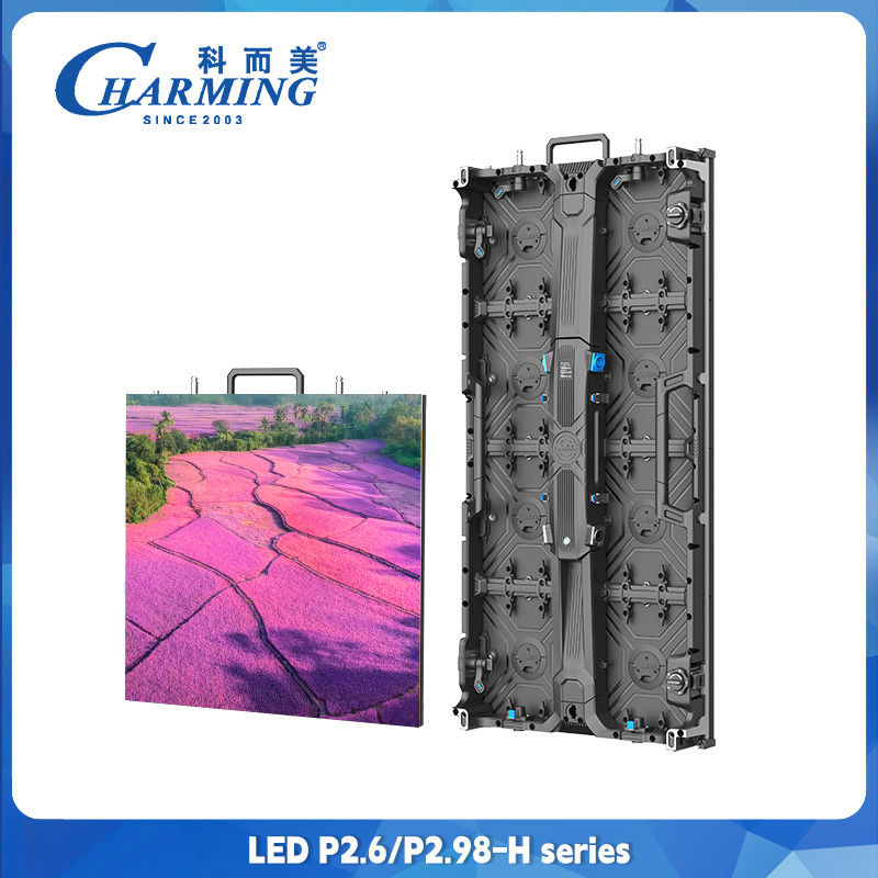 Süper Açık P2.6 P2.98 Kapalı Dışarıda LED Video Duvarı Ön Bakım Kilise Kullanımı
